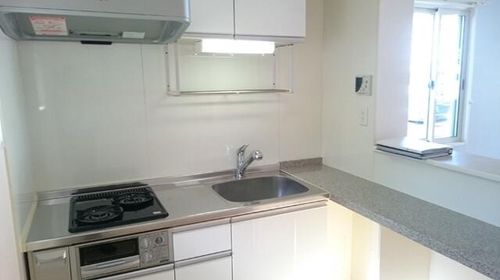 大阪府豊中市庄本町2丁目(アパート)の賃貸物件のキッチン