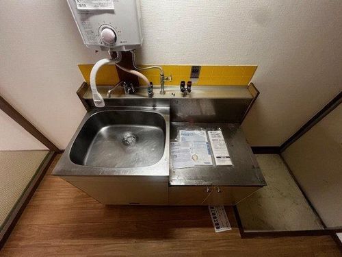 大阪府豊中市服部西町1丁目(アパート)の賃貸物件のキッチン