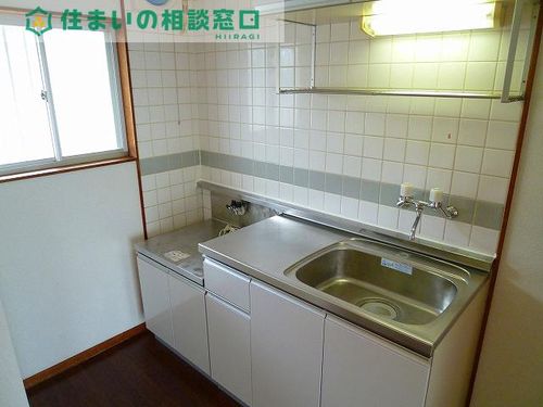 愛知県高浜市八幡町6丁目(アパート)の賃貸物件のキッチン