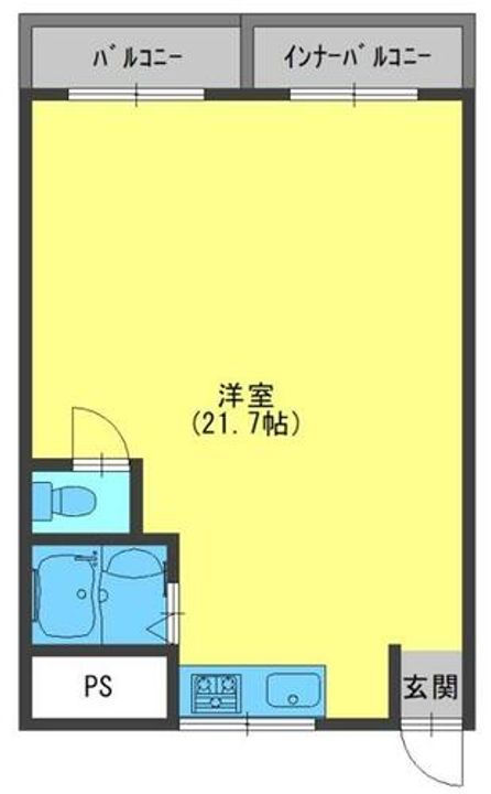 コーポシバタの間取り