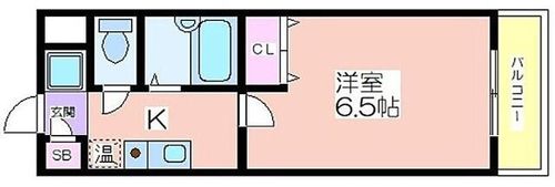 ルミエール花園Ⅱの間取り