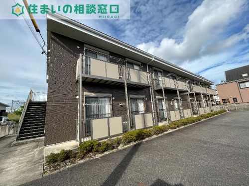 愛知県岡崎市北野町字畔北(アパート)の賃貸物件の外観