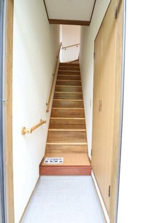 たちばな荘202の玄関