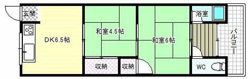 奥谷文化の間取り