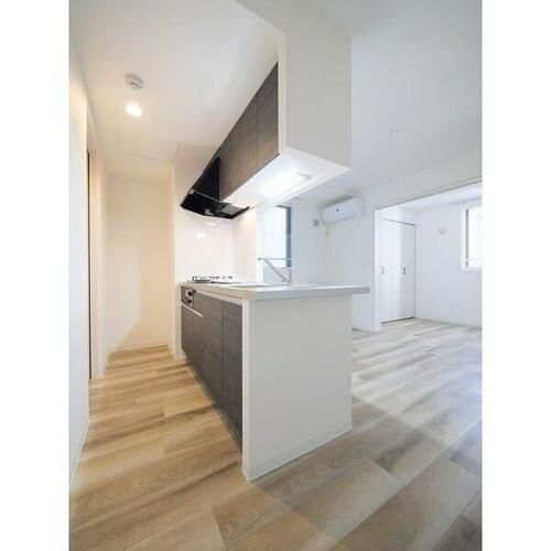 北海道札幌市中央区北二条東12丁目(マンション)の賃貸物件のキッチン