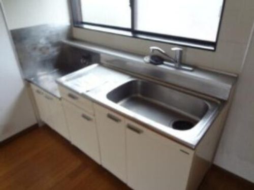 福岡県春日市須玖北7丁目(アパート)の賃貸物件のキッチン