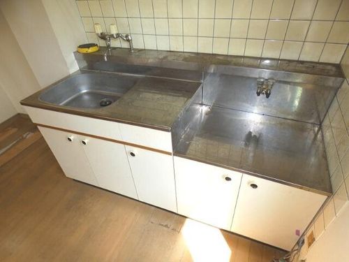 福岡県大野城市上大利2丁目(アパート)の賃貸物件のキッチン