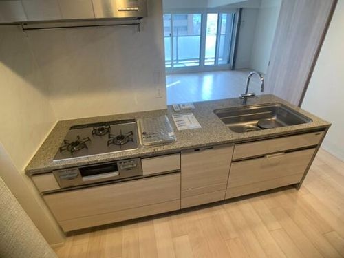 北海道札幌市中央区南一条西17丁目(マンション)の賃貸物件のキッチン