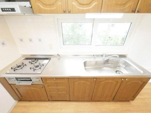 北海道札幌市中央区南二十三条西12丁目(一戸建)の賃貸物件のキッチン