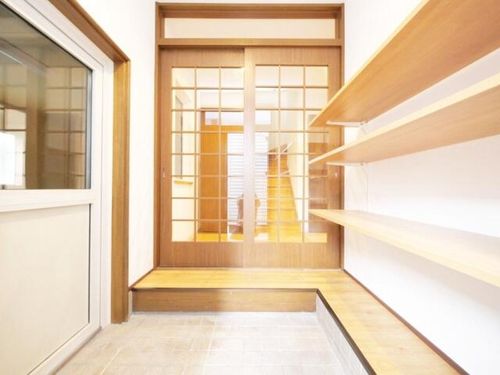 北海道札幌市中央区南二十三条西12丁目(一戸建)の賃貸物件の玄関