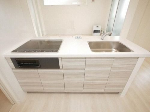 北海道札幌市西区山の手四条1丁目(マンション)の賃貸物件のキッチン