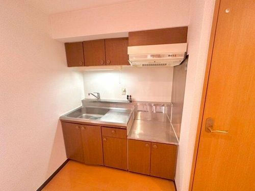 大阪府藤井寺市岡2丁目(マンション)の賃貸物件のキッチン