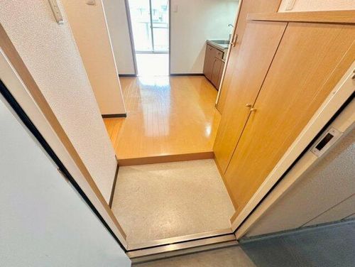 大阪府藤井寺市岡2丁目(マンション)の賃貸物件の玄関