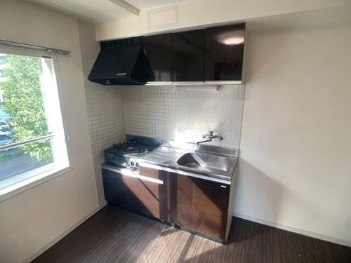 北海道札幌市中央区北二条西18丁目(マンション)の賃貸物件のキッチン