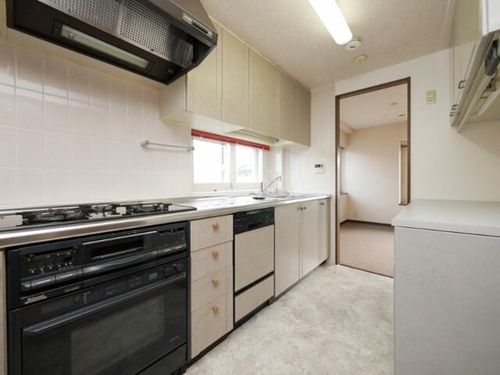 北海道札幌市中央区北九条西24丁目(マンション)の賃貸物件のキッチン