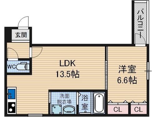 フジパレス正雀駅南2番館の間取り