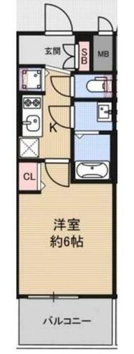 アドバンス大阪グロウスⅡの間取り