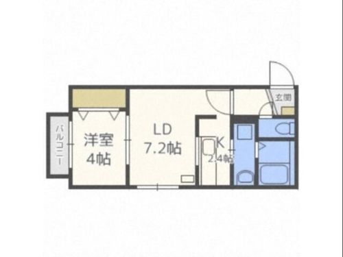 ディアコートの間取り