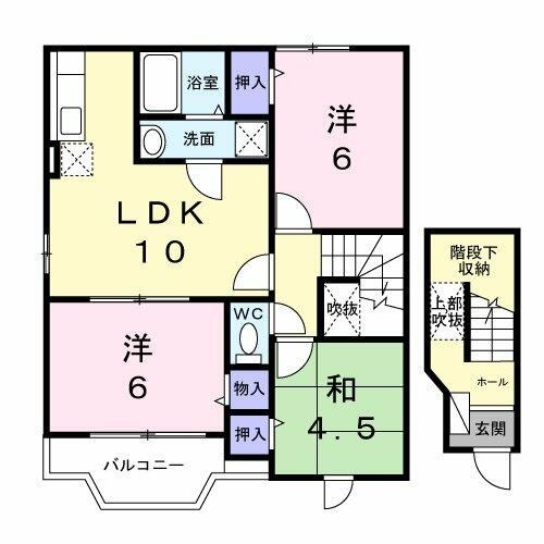 レフィナード・カージェⅠの間取り