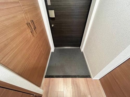 プレサンス玉造駅前ルージュの玄関