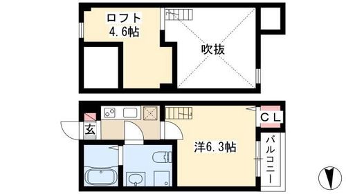 ヴィルシーナ101の間取り