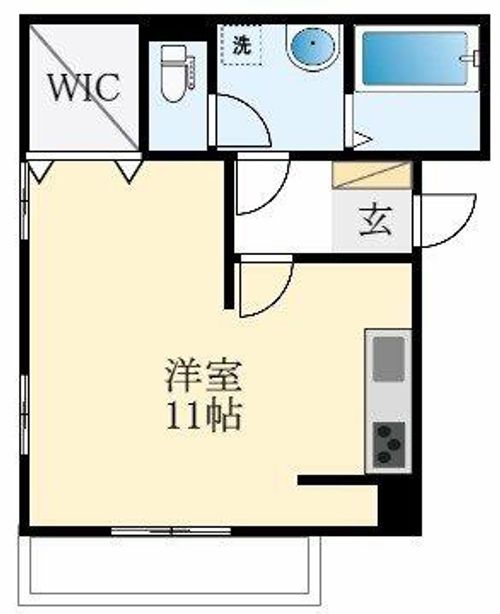 大阪府松原市東新町3丁目(アパート)の賃貸物件の間取り