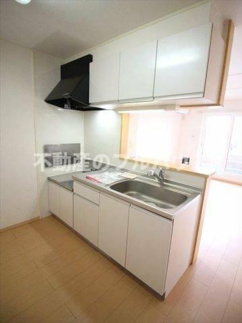 愛知県豊川市大崎町小林(アパート)の賃貸物件のキッチン