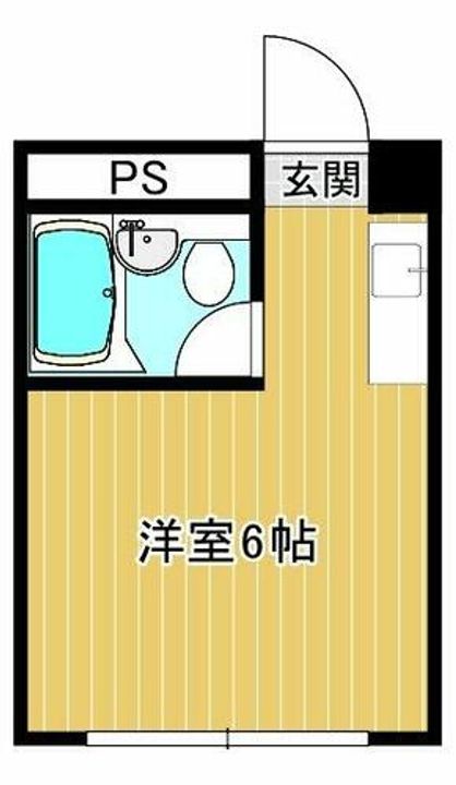 コーポラス我孫子213の間取り