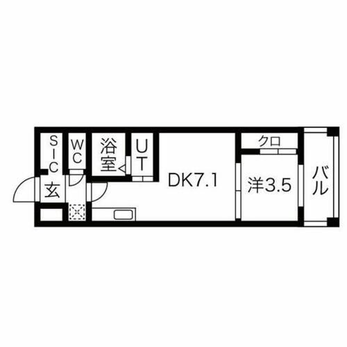グランツ寺田町の間取り