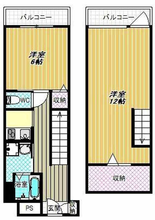 ゴールドハイツの間取り