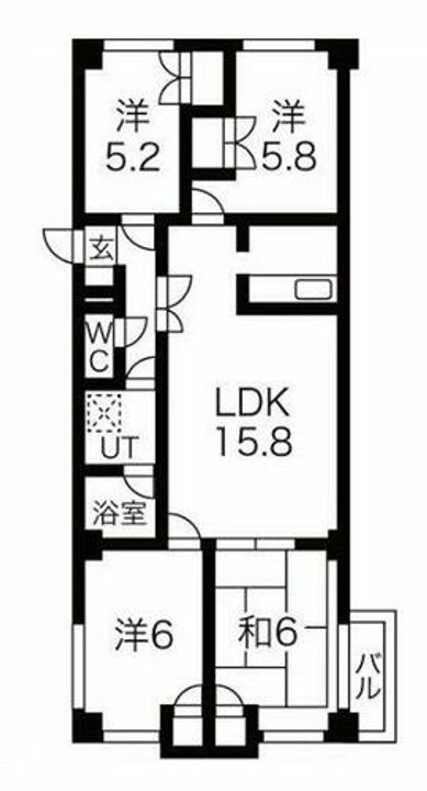 Urban Stage Nagoyaの間取り