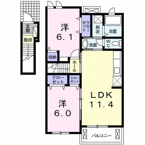 フレシールの間取り