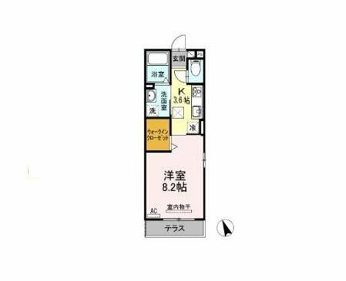スカイハウス101の間取り