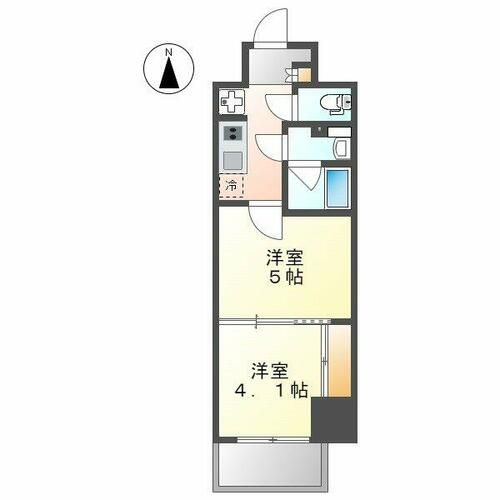 パークアクシス名古屋山王一丁目の間取り