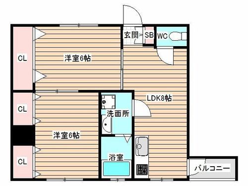 ReFINE西九条の間取り