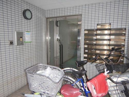 リードⅡオカダマンションの玄関