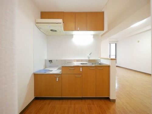 北海道札幌市中央区南四条西11丁目(マンション)の賃貸物件のキッチン