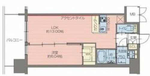 プレジオ梅田の間取り