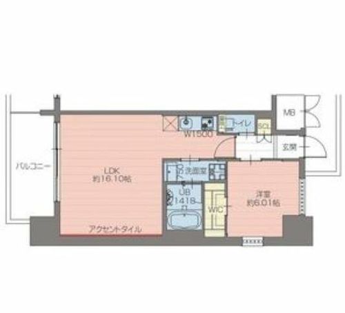 プレジオ梅田の間取り
