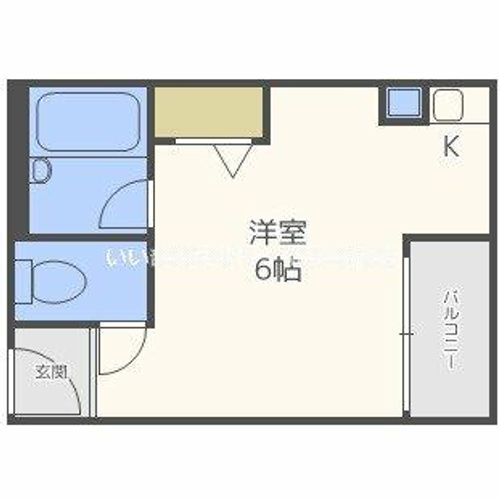 レジデンスイン梅田の間取り