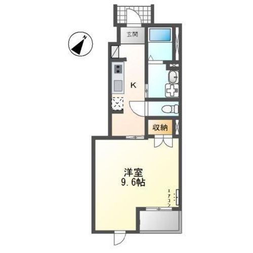 ハイム ルーエの間取り