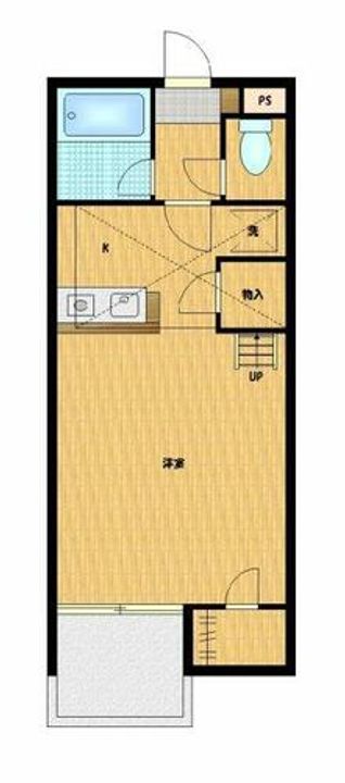 セザンヌ松井102の間取り