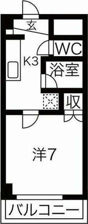 アイシンビル503の間取り