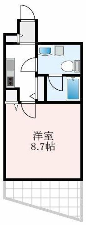 大阪府堺市中区深井清水町(マンション)の賃貸物件の間取り