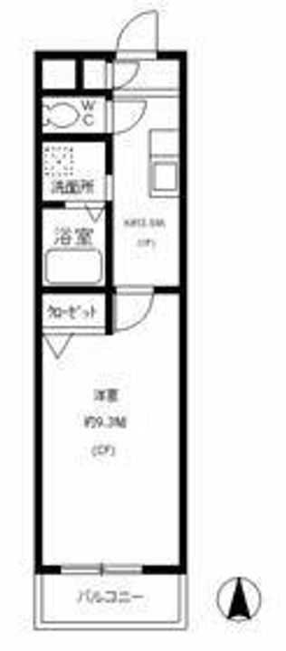 トロアスール202の間取り