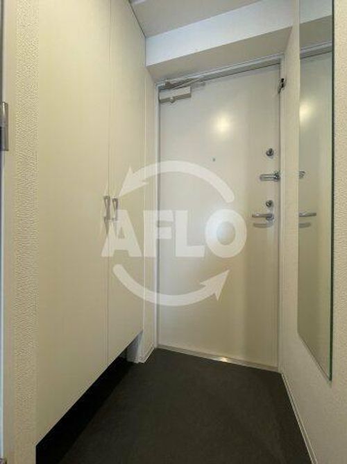 セレニテ難波グランデノールの玄関