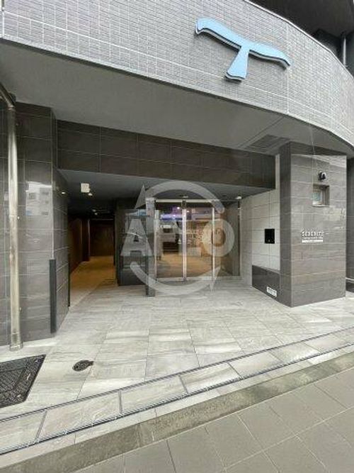 セレニテ難波グランデノールの玄関