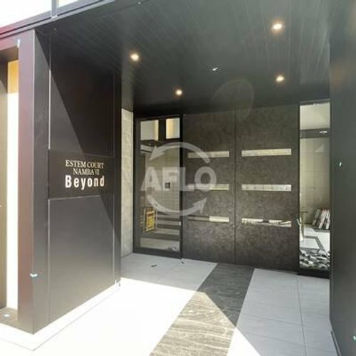 エステムコート難波Ⅶビヨンドの玄関