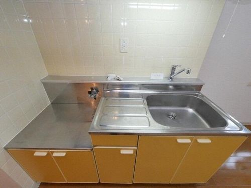 北海道札幌市中央区北十三条西15丁目(マンション)の賃貸物件のキッチン