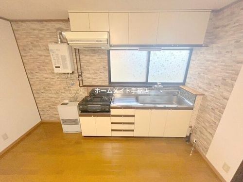 北海道札幌市手稲区手稲本町一条2丁目(アパート)の賃貸物件のキッチン